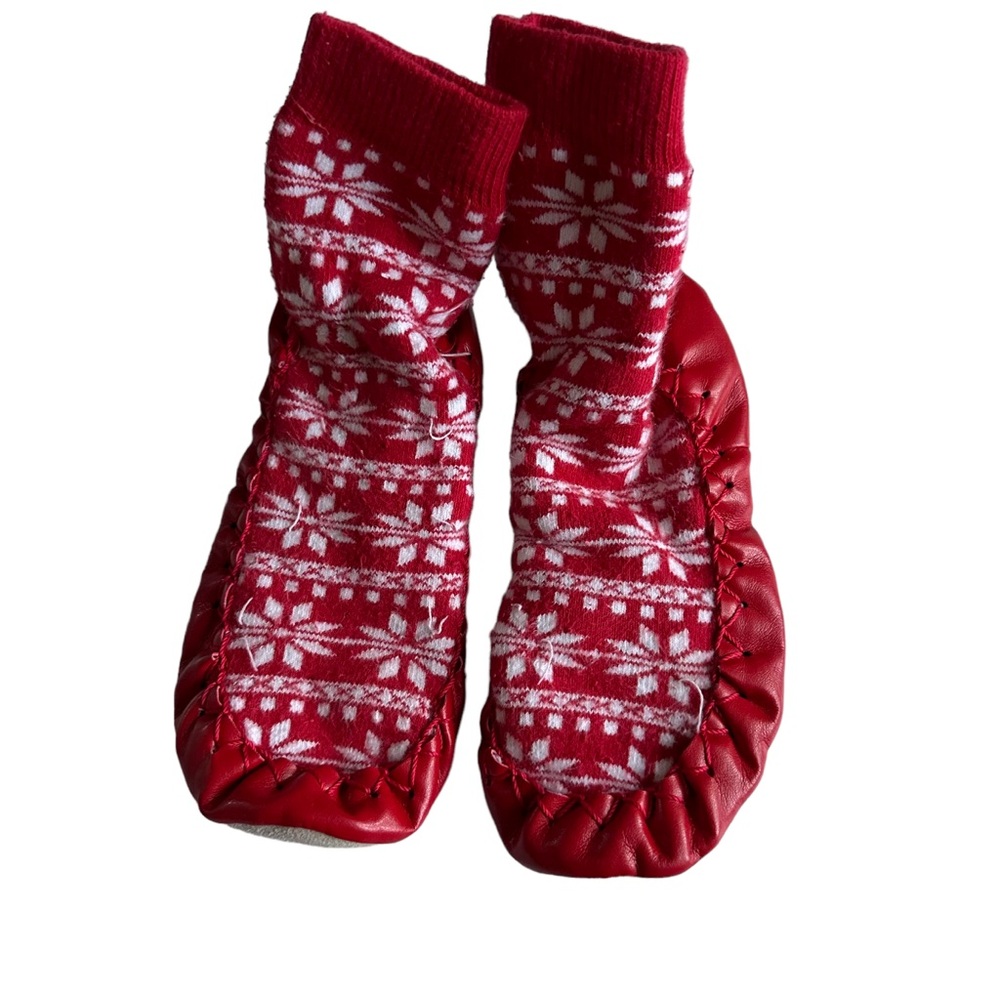 Hanna Andersson Fair Isle Swedish Moccasins Slippers